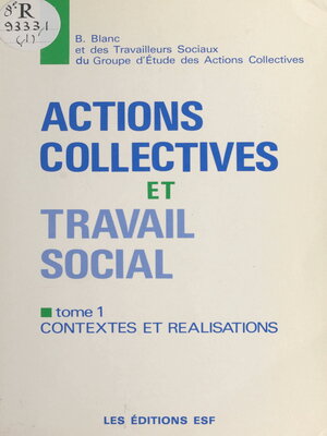 cover image of Actions collectives et travail social (1)